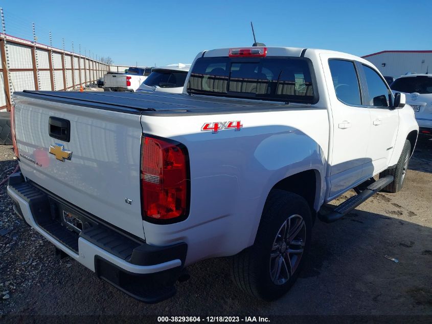 2020 CHEVROLET COLORADO 4WD  SHORT BOX LT - 1GCGTCEN2L1234568