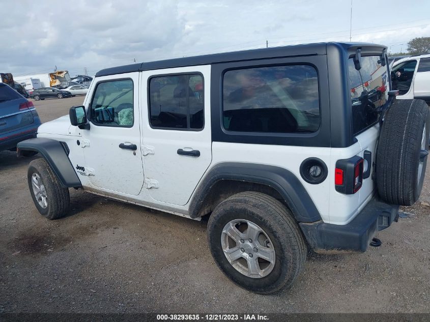 2021 JEEP WRANGLER UNLIMITED SPORT - 1C4HJXDG2MW793370