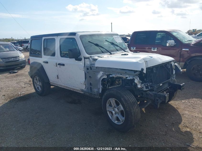 2021 JEEP WRANGLER UNLIMITED SPORT - 1C4HJXDG2MW793370