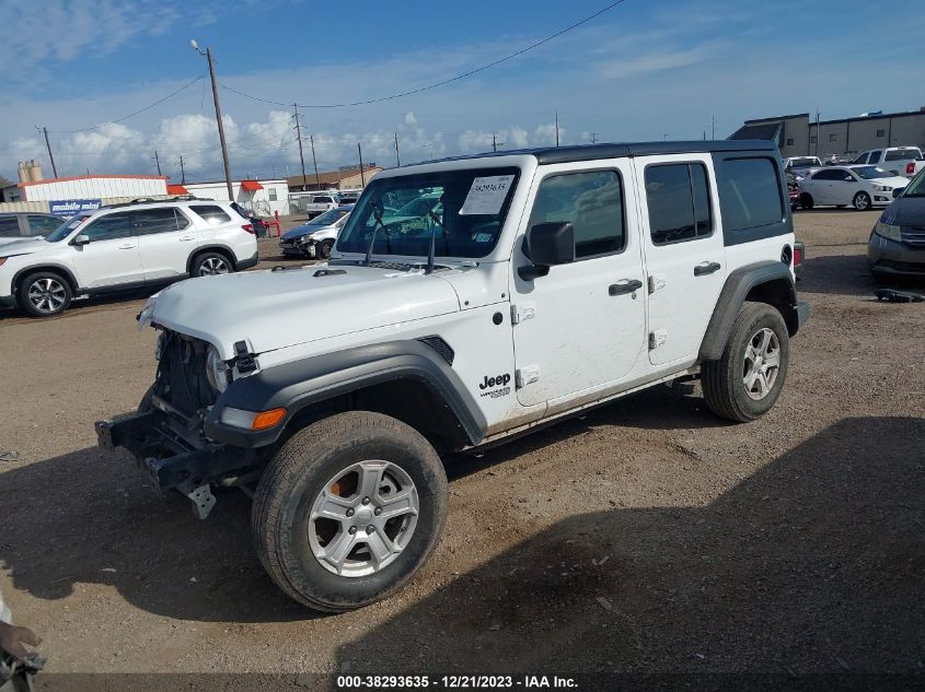 2021 JEEP WRANGLER UNLIMITED SPORT - 1C4HJXDG2MW793370