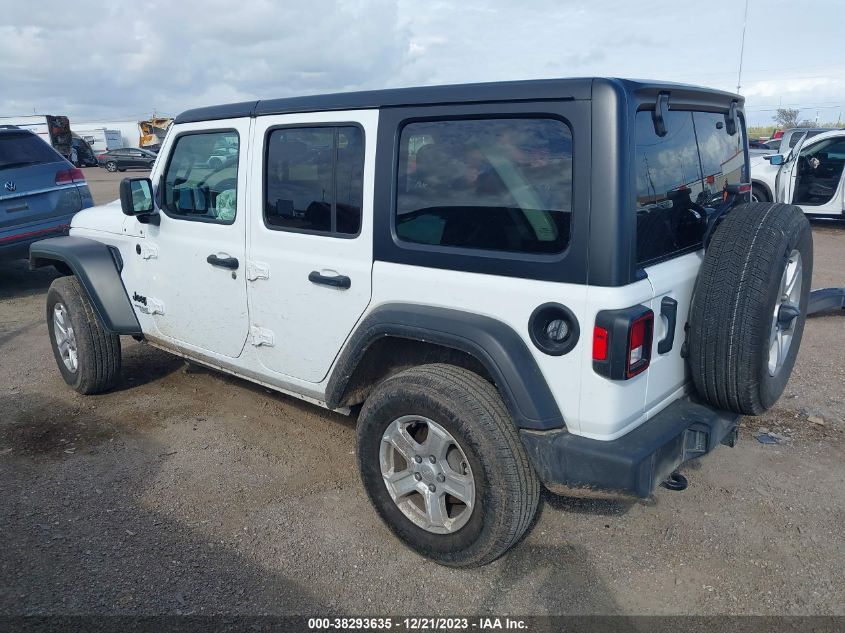 2021 JEEP WRANGLER UNLIMITED SPORT - 1C4HJXDG2MW793370