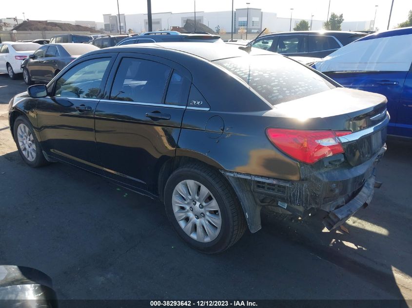 2013 CHRYSLER 200 LX - 1C3CCBAB6DN561798