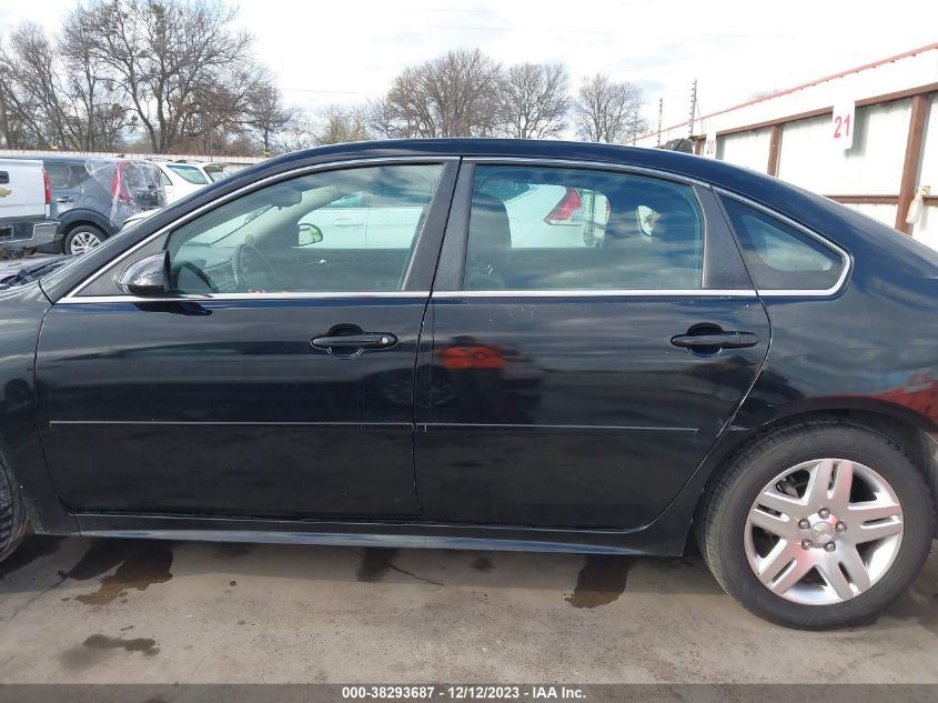 2013 CHEVROLET IMPALA LT - 2G1WG5E34D1133532