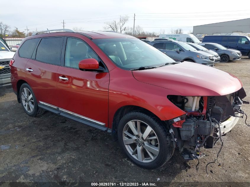 2013 NISSAN PATHFINDER PLATINUM - 5N1AR2MNXDC606854