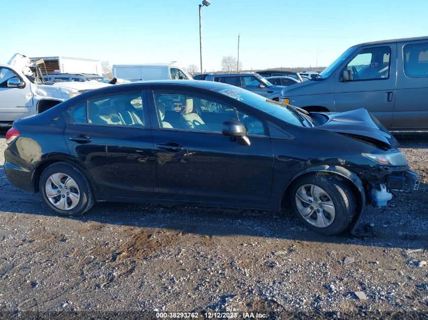 2013 HONDA CIVIC LX - 19XFB2F53DE275541