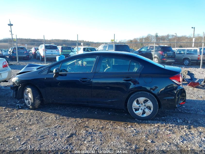 2013 HONDA CIVIC LX - 19XFB2F53DE275541