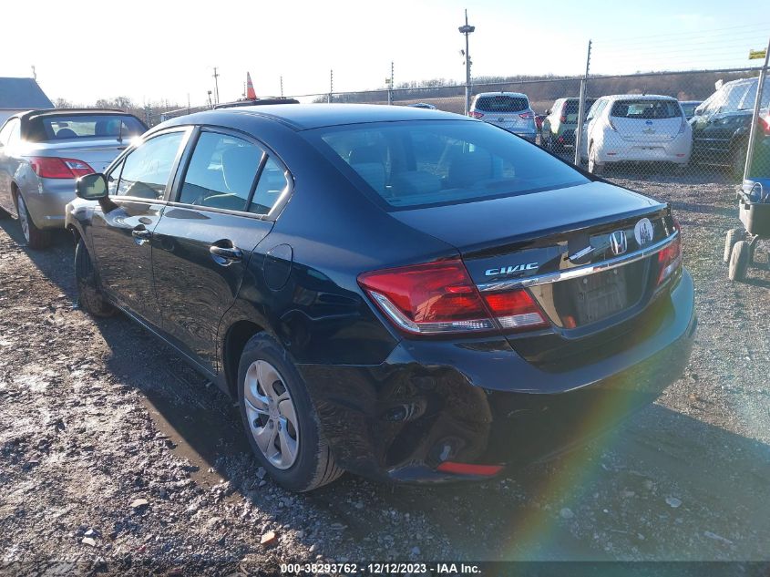2013 HONDA CIVIC LX - 19XFB2F53DE275541