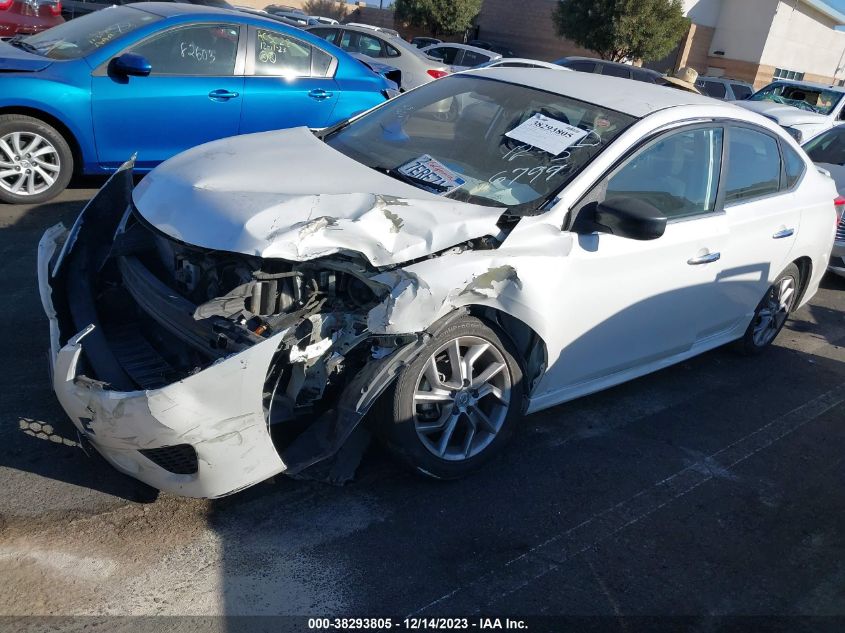2014 NISSAN SENTRA SR - 3N1AB7AP2EL646799