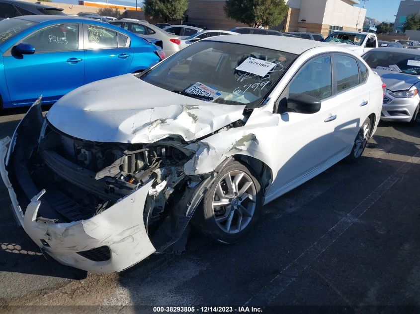 2014 NISSAN SENTRA SR - 3N1AB7AP2EL646799