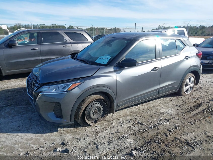VIN 3N1CP5BV6ML526109 2021 NISSAN KICKS S XTRONIC CVT