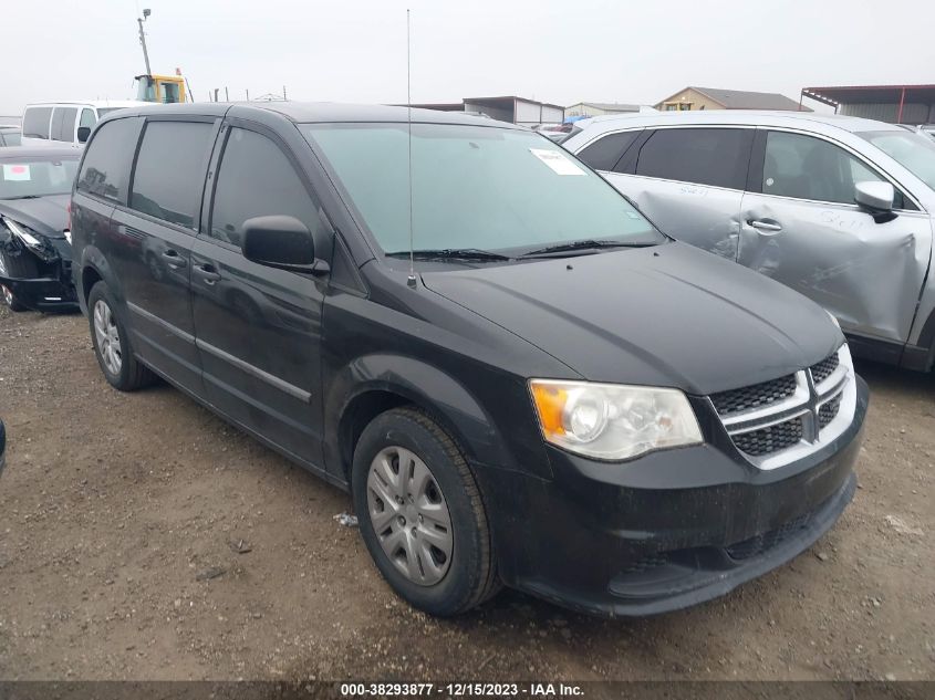 2014 DODGE GRAND CARAVAN AVP/SE - 2C4RDGBG2ER161655