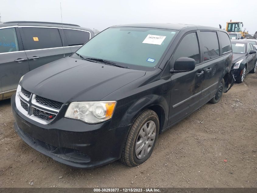 2014 DODGE GRAND CARAVAN AVP/SE - 2C4RDGBG2ER161655
