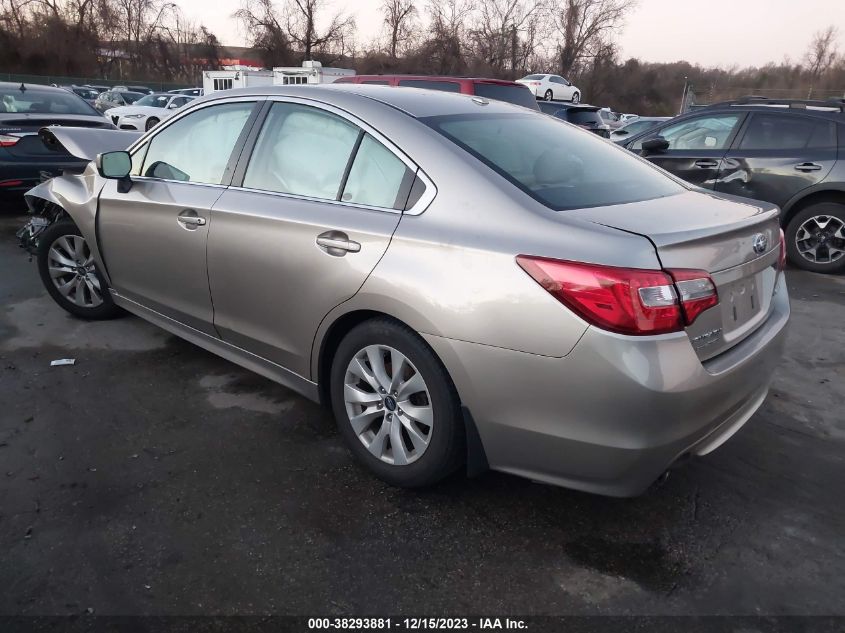 2015 SUBARU LEGACY 2.5I PREMIUM - 4S3BNAC63F3022677