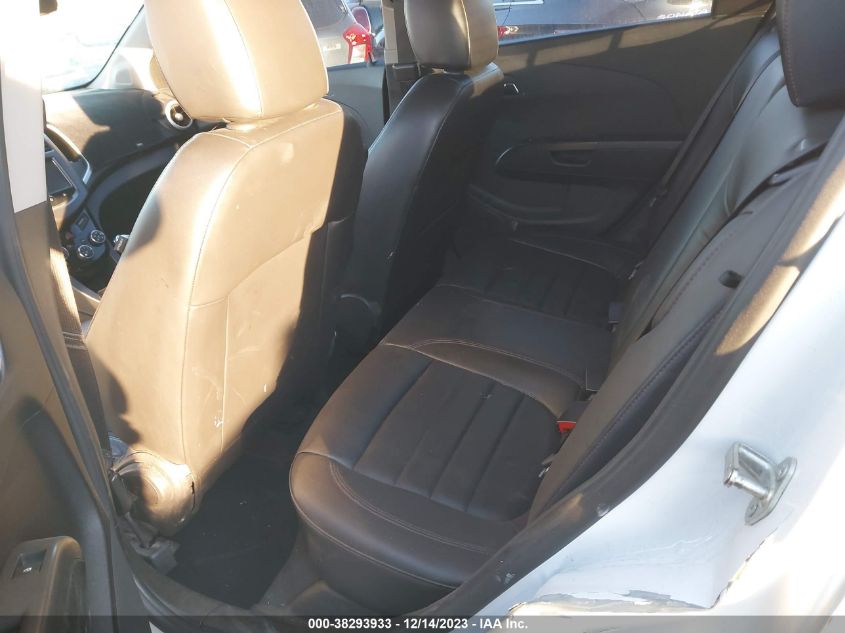 2013 CHEVROLET SONIC RS MANUAL - 1G1JH6SB3D4254372