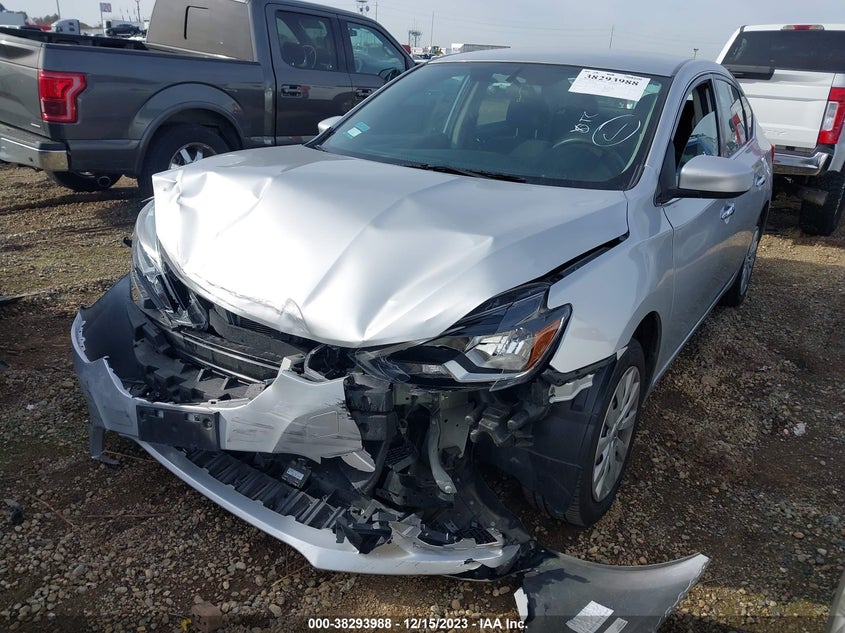 VIN 3N1AB7AP5KY205683 2019 NISSAN SENTRA S