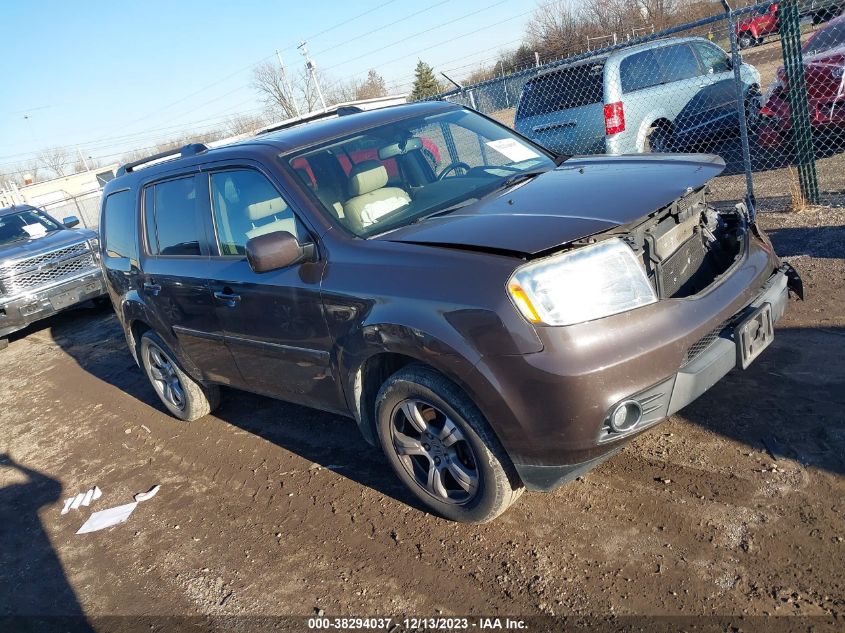 2015 HONDA PILOT EXL - 5FNYF4H51FB010927