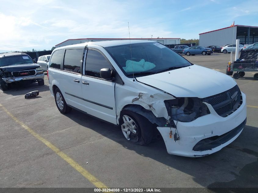 2014 RAM CARGO TRADESMAN 2C4JRGAG0ER204874