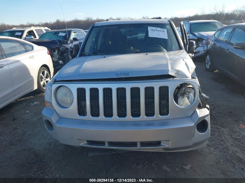 1J4NF2GBXAD522856 | 2010 JEEP PATRIOT