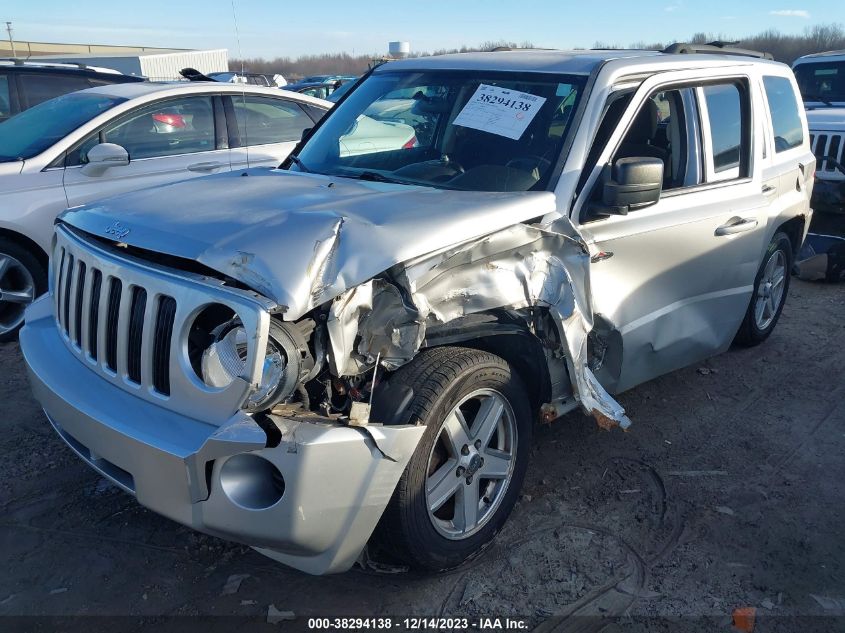 1J4NF2GBXAD522856 | 2010 JEEP PATRIOT