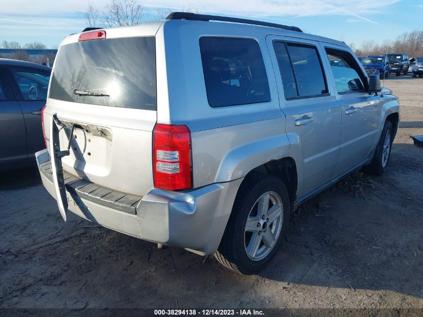 1J4NF2GBXAD522856 | 2010 JEEP PATRIOT