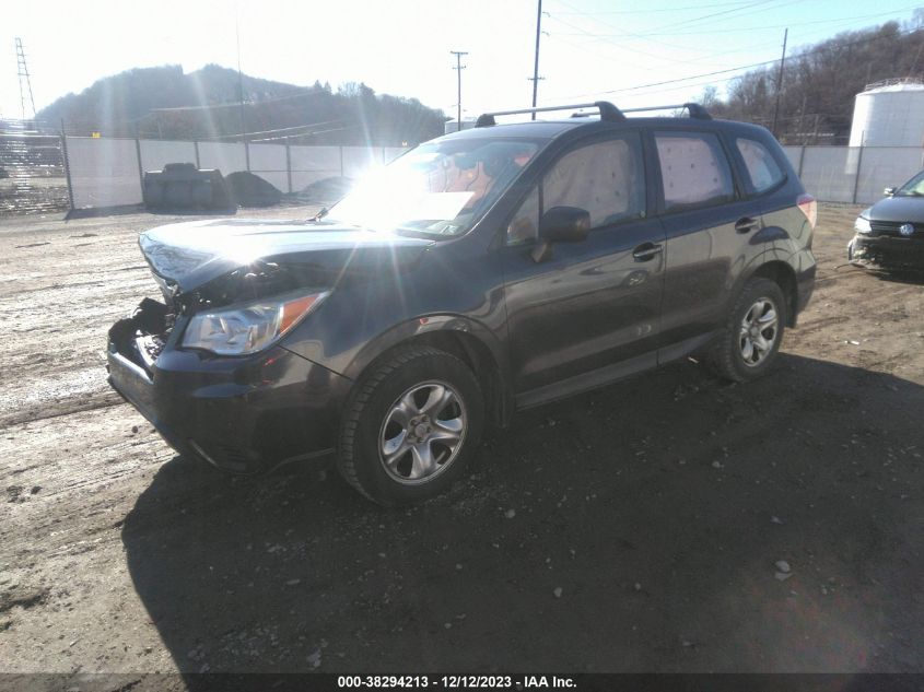 2014 SUBARU FORESTER 2.5I - JF2SJAAC5EH535551