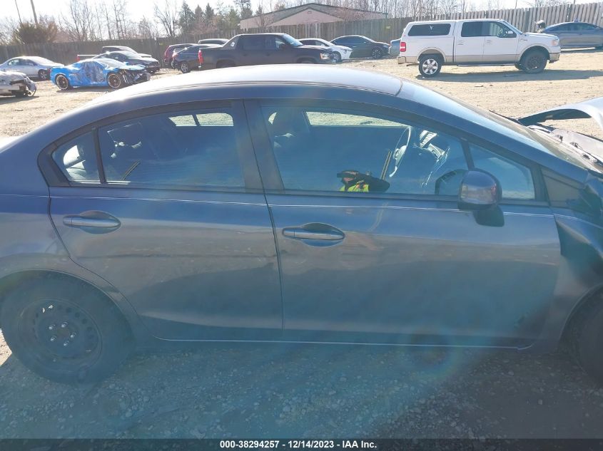 2013 HONDA CIVIC LX - 2HGFB2F56DH523111