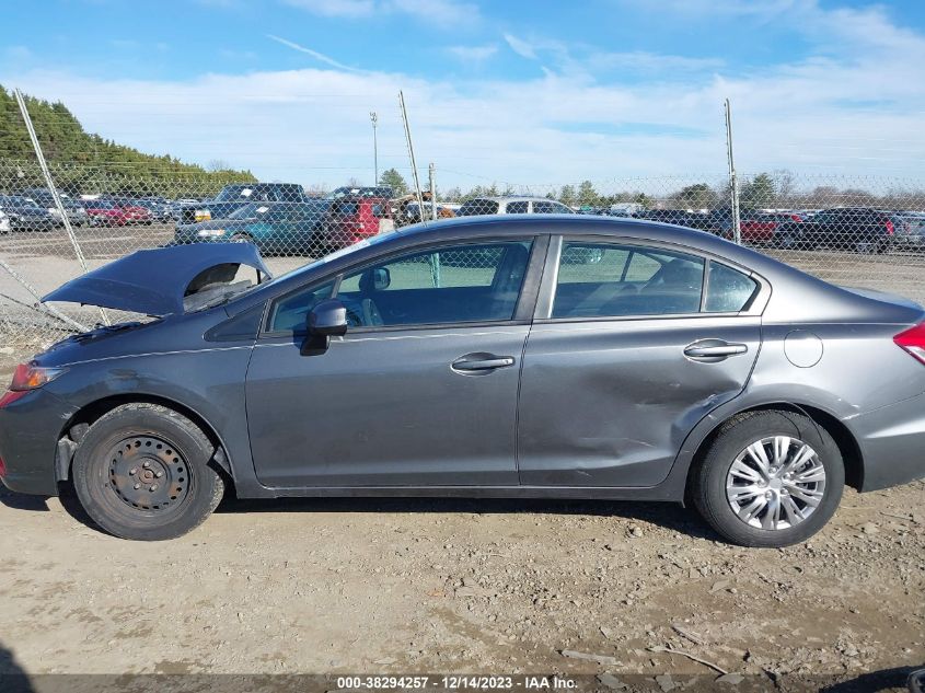 2013 HONDA CIVIC LX - 2HGFB2F56DH523111