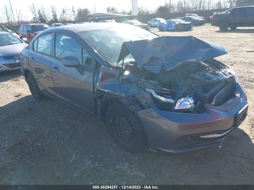2013 HONDA CIVIC LX - 2HGFB2F56DH523111