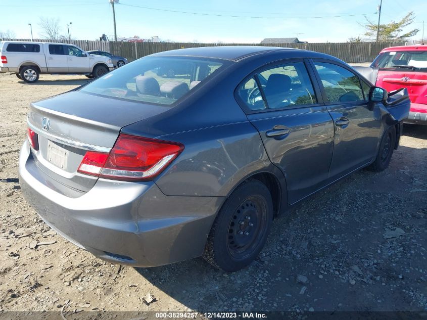 2013 HONDA CIVIC LX - 2HGFB2F56DH523111