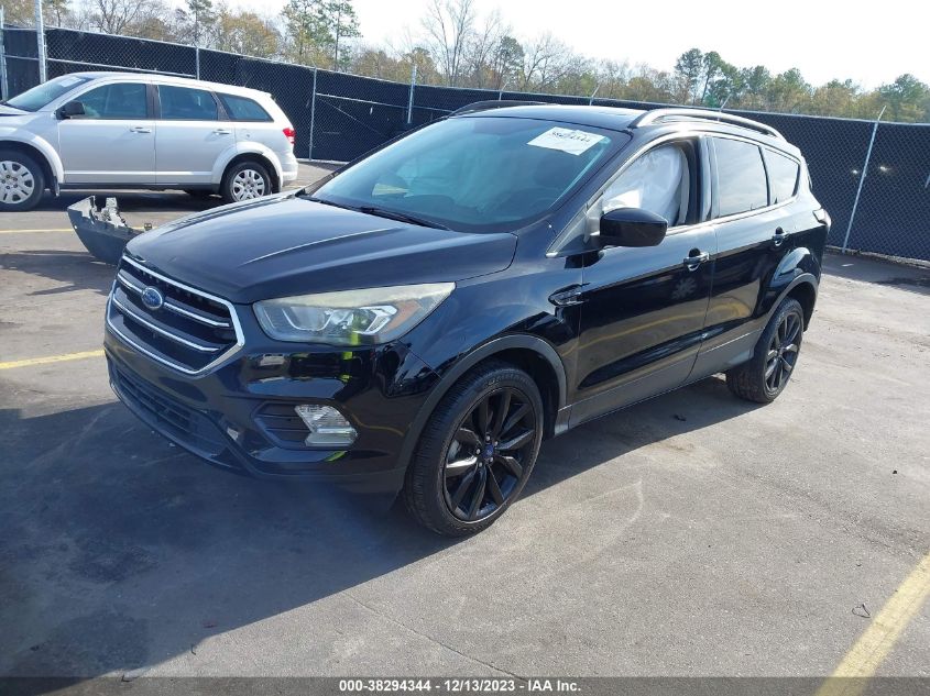 2017 FORD ESCAPE SE - 1FMCU0GD4HUD48717