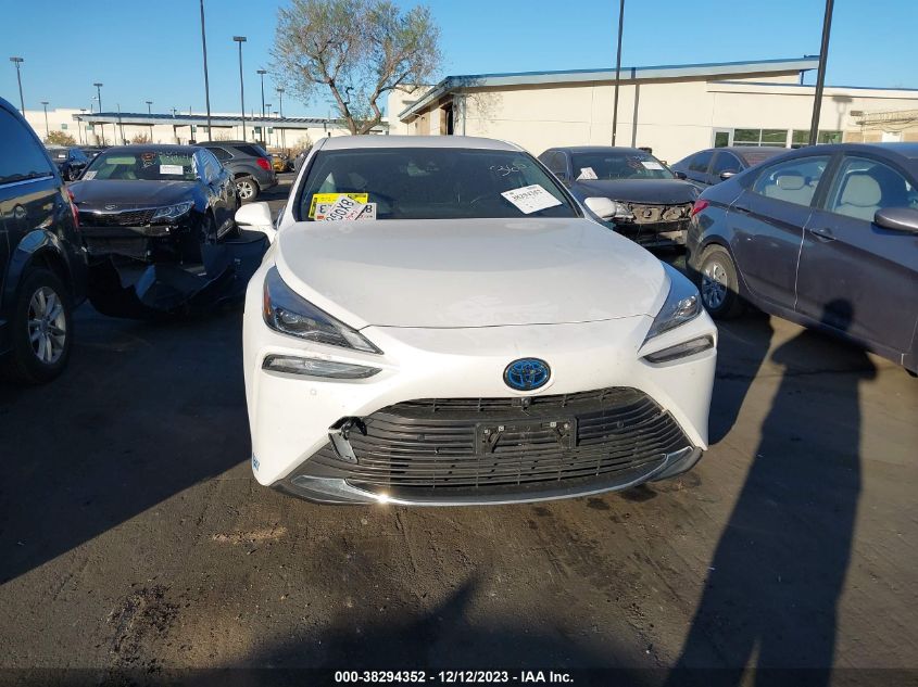 2021 TOYOTA MIRAI XLE JTDAAAAAXMA002711
