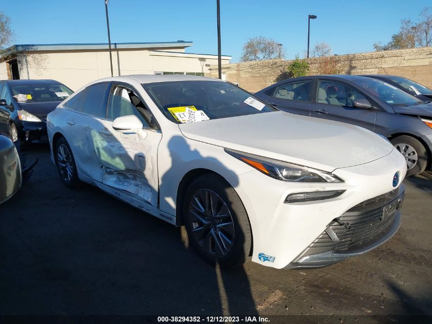 2021 TOYOTA MIRAI XLE JTDAAAAAXMA002711
