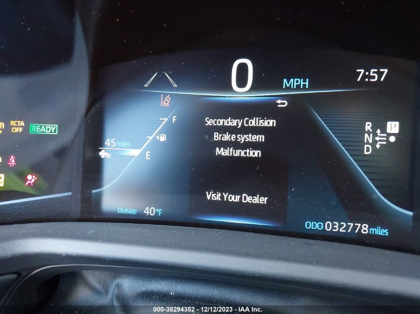 2021 TOYOTA MIRAI XLE JTDAAAAAXMA002711