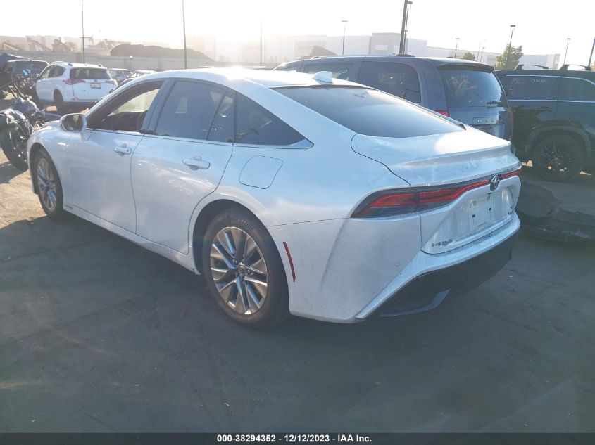 2021 TOYOTA MIRAI XLE JTDAAAAAXMA002711