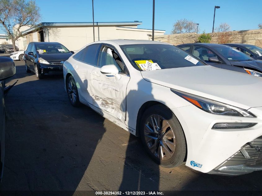 2021 TOYOTA MIRAI XLE JTDAAAAAXMA002711