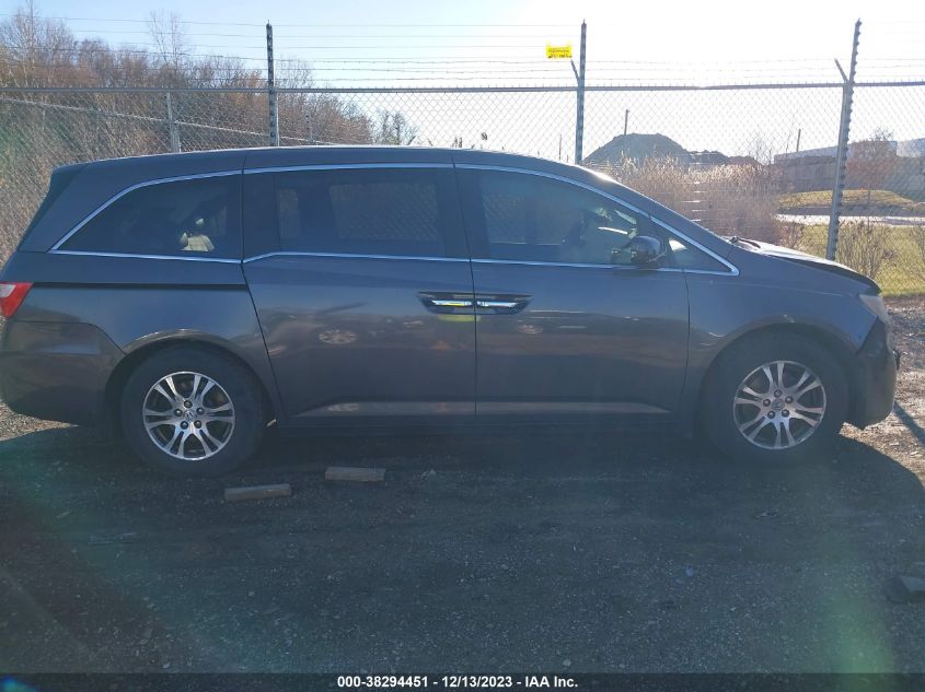 2013 HONDA ODYSSEY EX-L - 5FNRL5H65DB007912