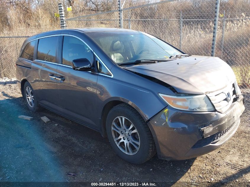 2013 HONDA ODYSSEY EX-L - 5FNRL5H65DB007912