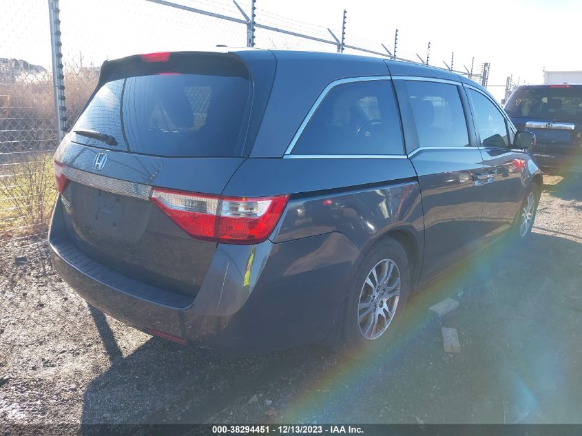 2013 HONDA ODYSSEY EX-L - 5FNRL5H65DB007912