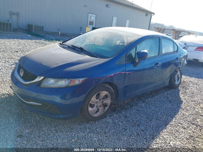 2014 HONDA CIVIC LX - 2HGFB2F53EH536786