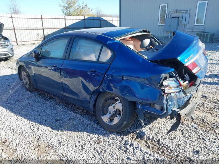2014 HONDA CIVIC LX - 2HGFB2F53EH536786