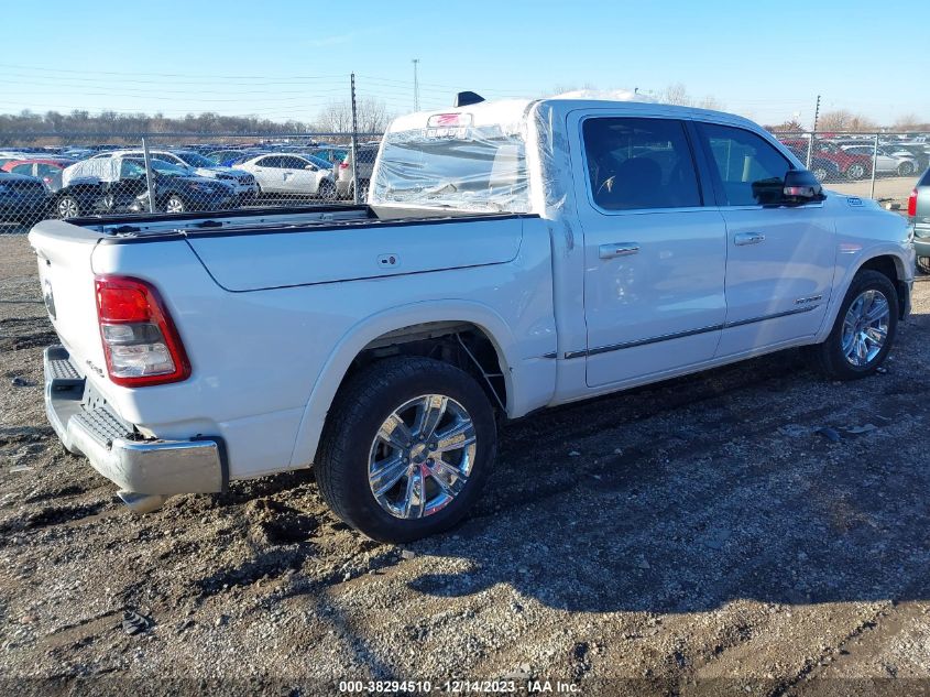 2019 RAM 1500 LIMITED  4X4 57 BOX 1C6SRFHT7KN606280