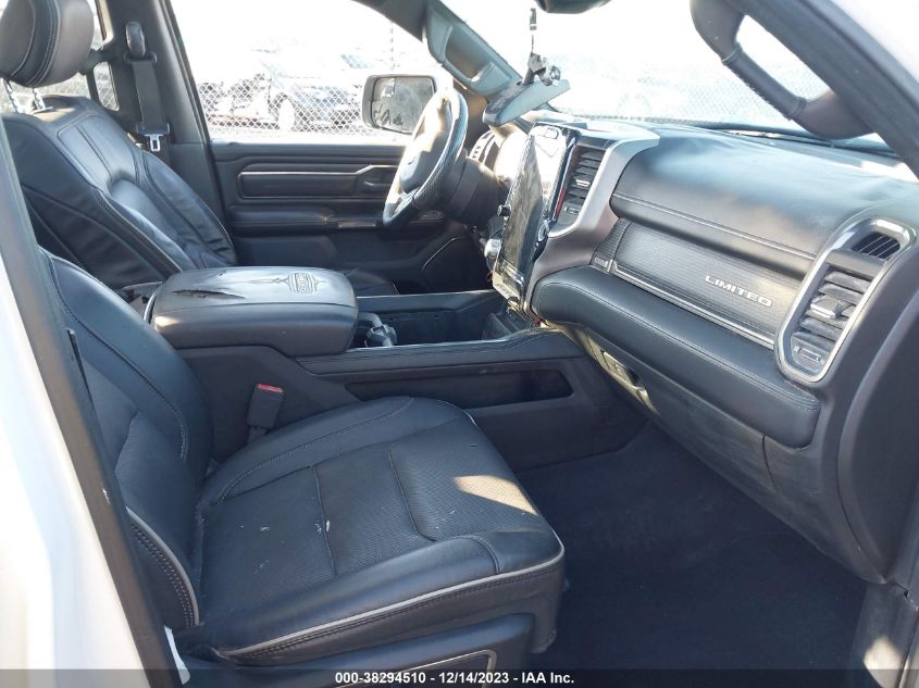 2019 RAM 1500 LIMITED  4X4 57 BOX 1C6SRFHT7KN606280