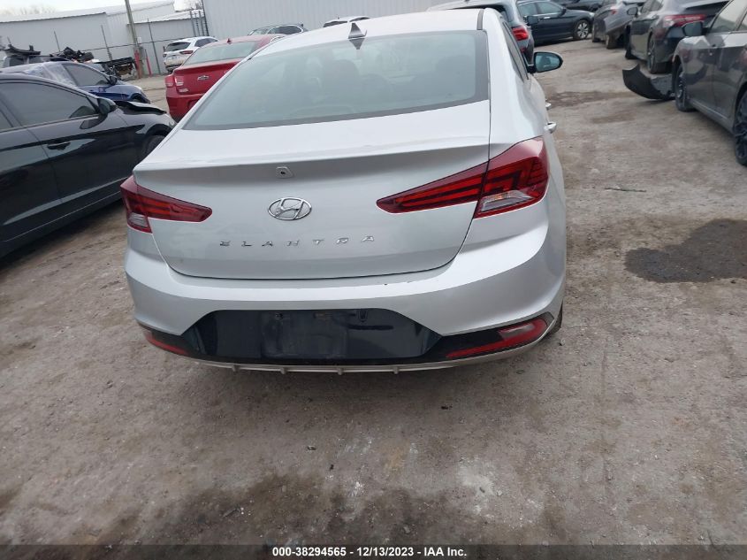 2019 HYUNDAI ELANTRA SEL/VALUE/LIMITED - 5NPD84LF3KH430290