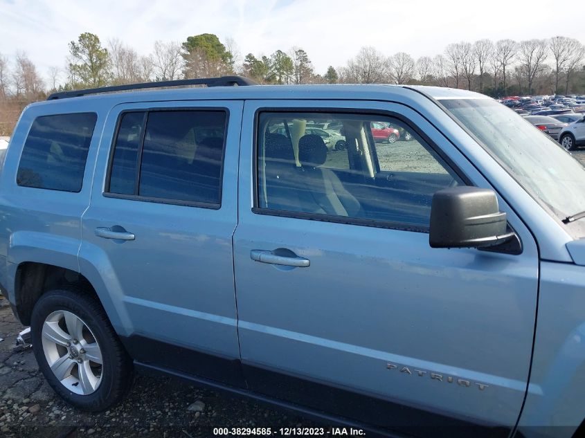 2013 JEEP PATRIOT SPORT - 1C4NJRBB6DD263422