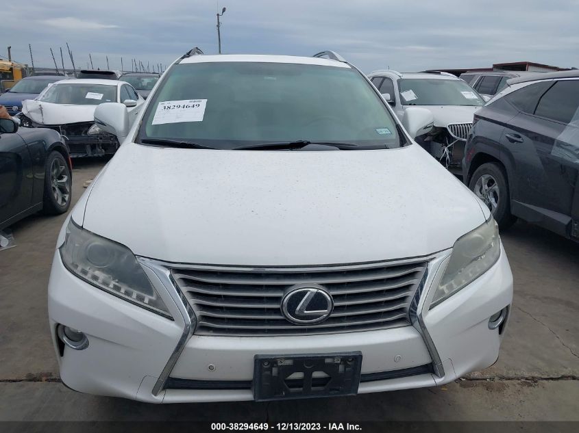 2013 LEXUS RX 350 BASE (A6) - 2T2ZK1BA7DC109267