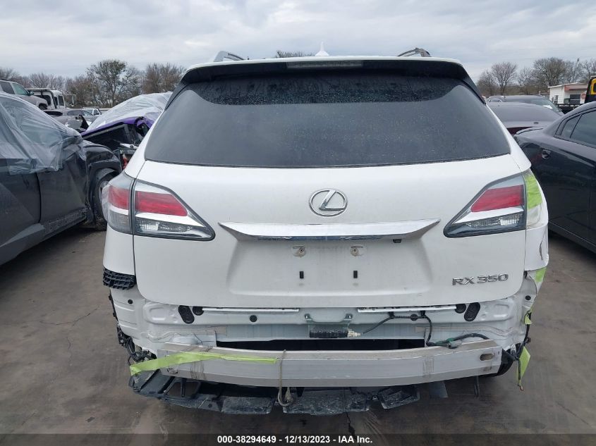 2013 LEXUS RX 350 BASE (A6) - 2T2ZK1BA7DC109267