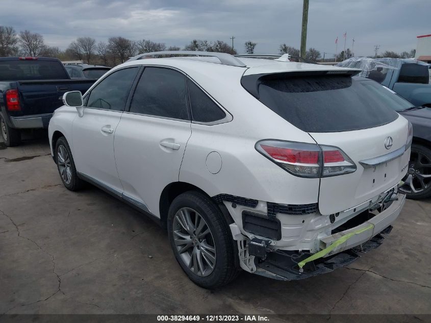 2013 LEXUS RX 350 BASE (A6) - 2T2ZK1BA7DC109267