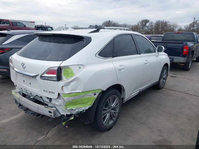 2013 LEXUS RX 350 BASE (A6) - 2T2ZK1BA7DC109267