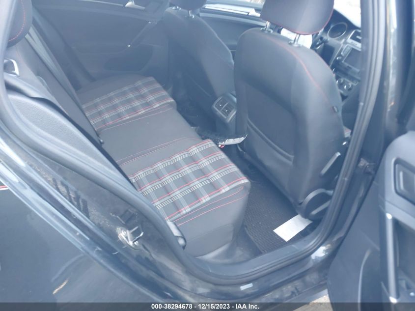 2016 VOLKSWAGEN GOLF GTI S W/PERFORMANCE PACKAGE 4-DOOR - 3VW547AU2GM067191