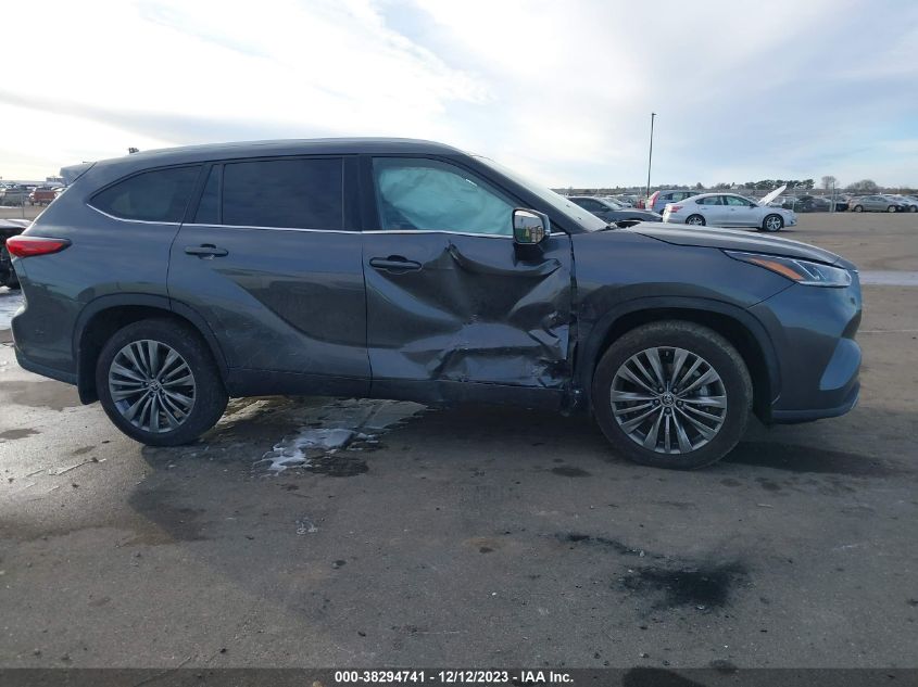 2020 TOYOTA HIGHLANDER PLATINUM - 5TDFZRBH8LS003933